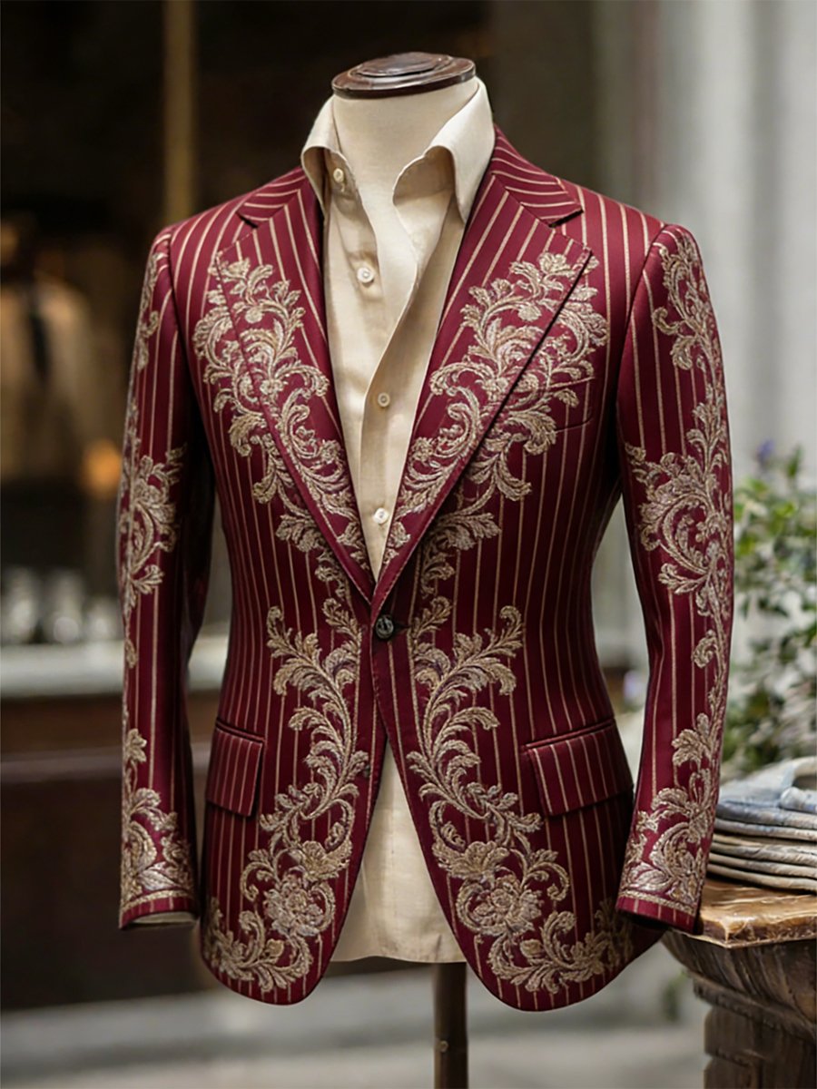 Chaqueta retro ejecutivo Carnival diseño Suit para hombre