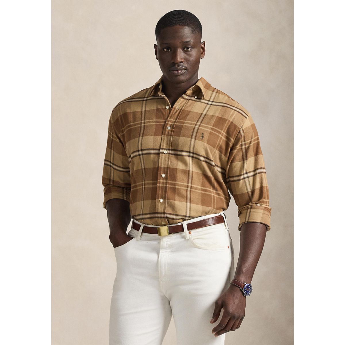 Big & Tall Performance Twill Shirt - 6