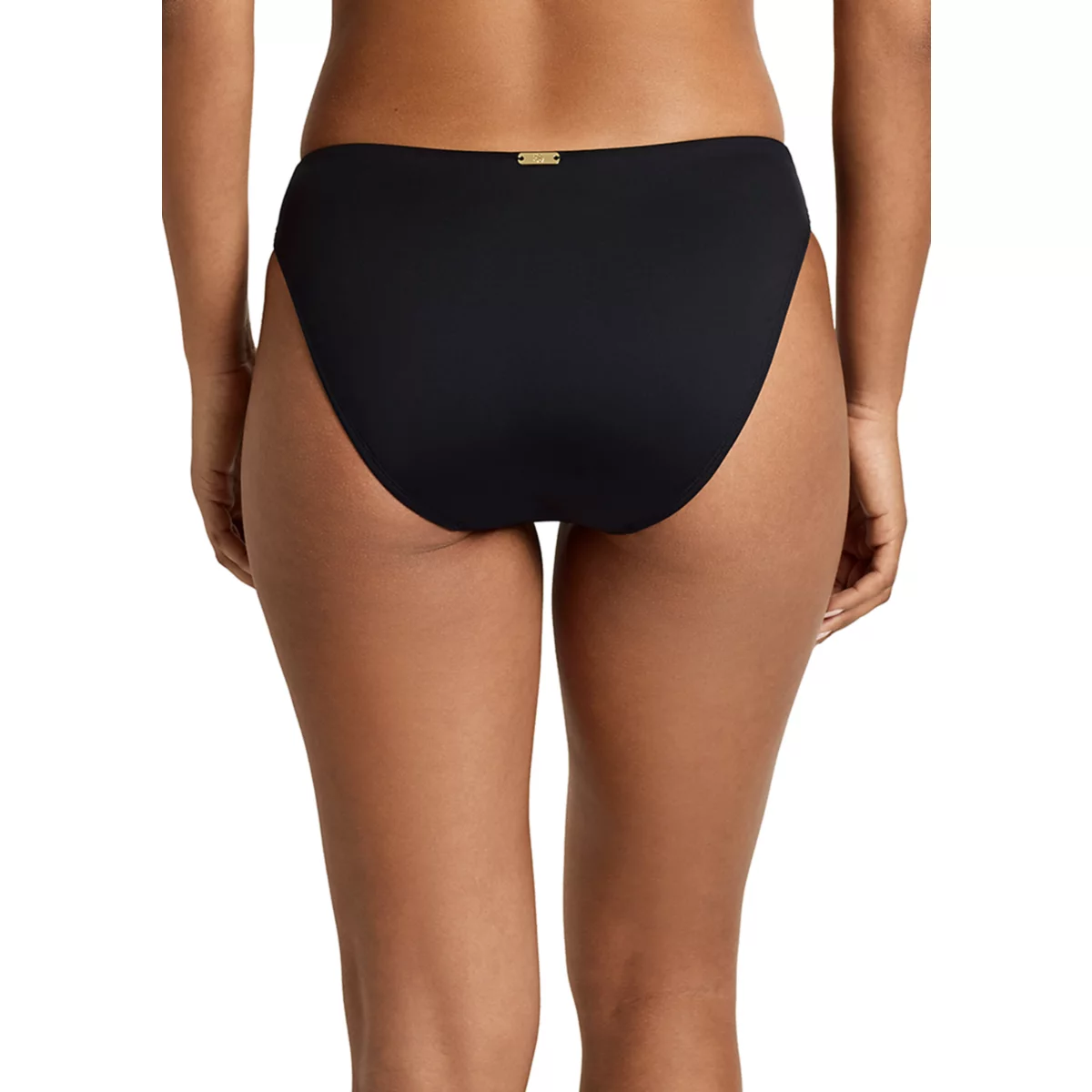 Curved Waist Midrise Swim Bottoms - 2