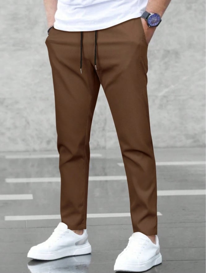 New ejecutivo Style Trousers para hombre