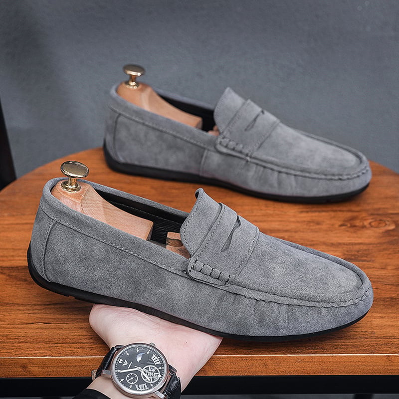 Zapatos Leisure Trend Foot Covering suave Sole Driving Lefu