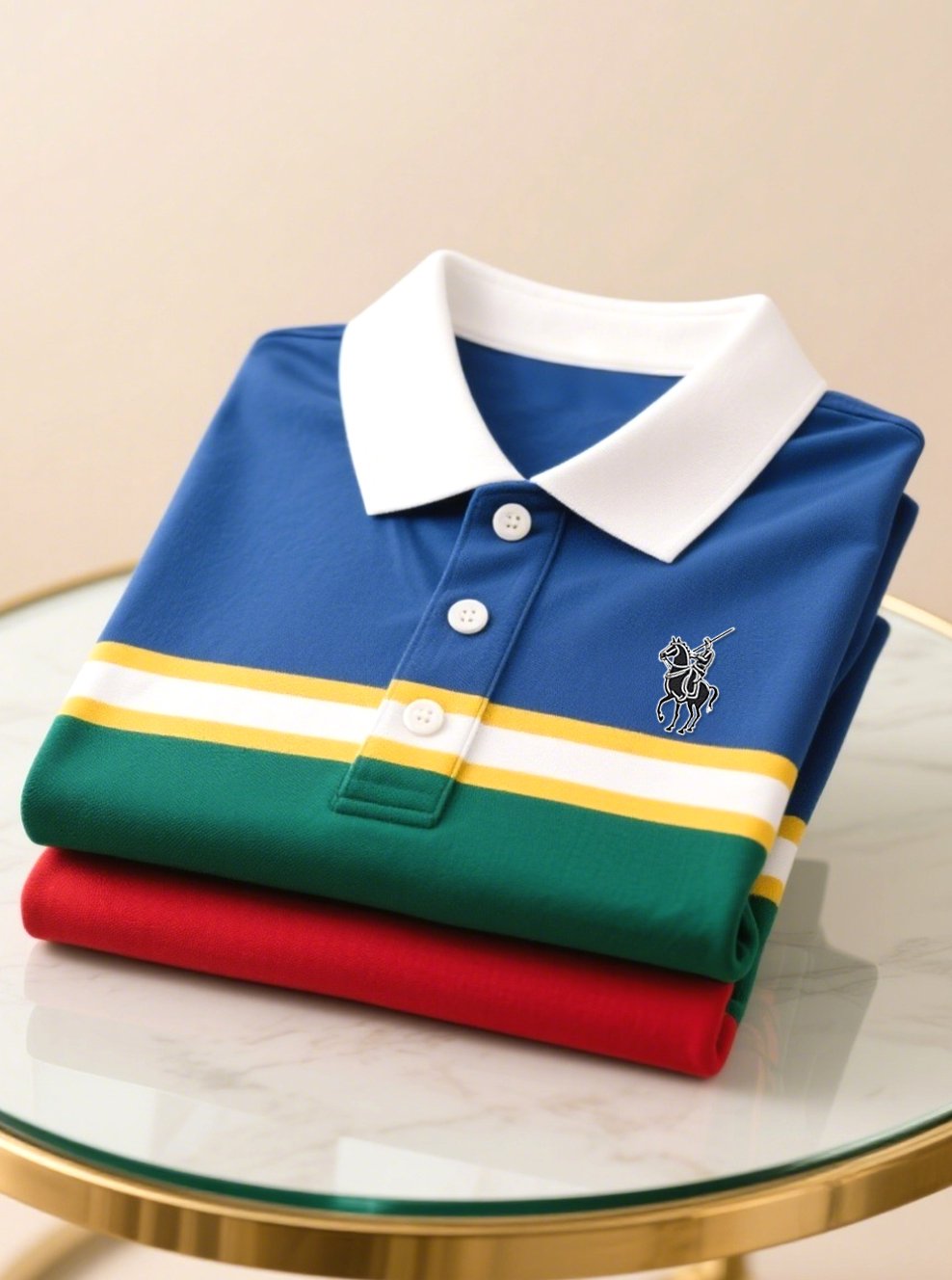 Camisa polo ejecutivo casual Button de manga corta para hombre