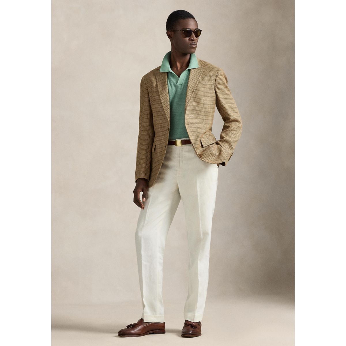 Modern Fit Plaid Sport Coat - 6