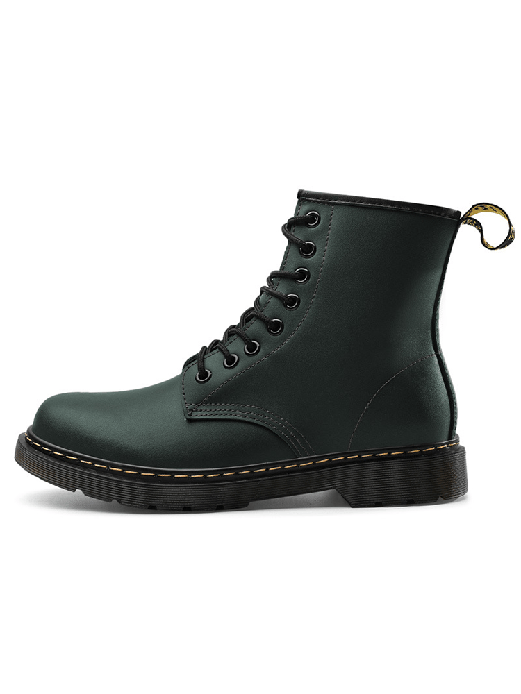 Botas vintage para exterior thick cuero Martin