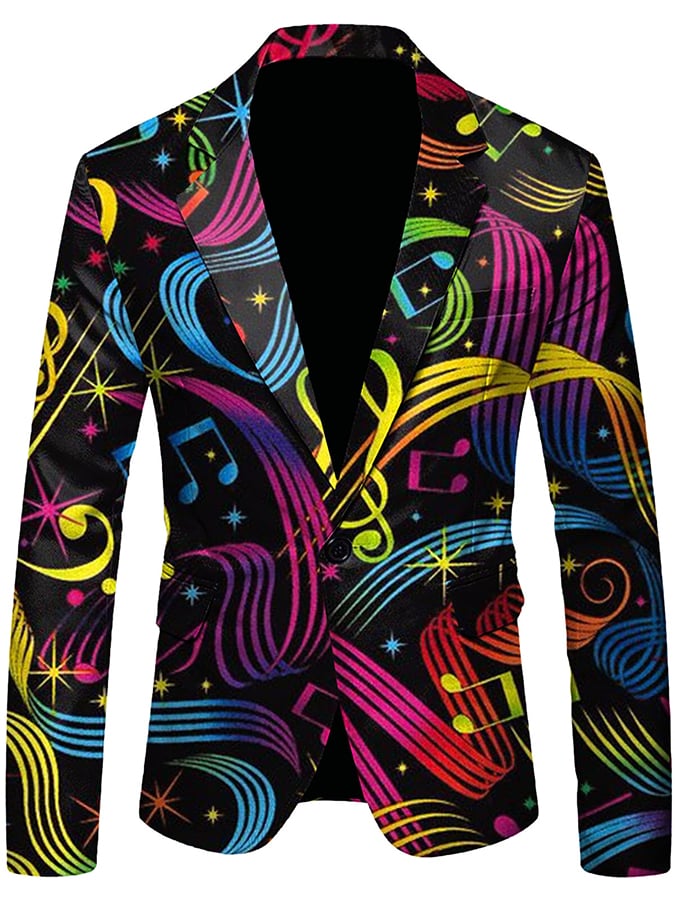 Saco Versatile With Carnival Design para hombre