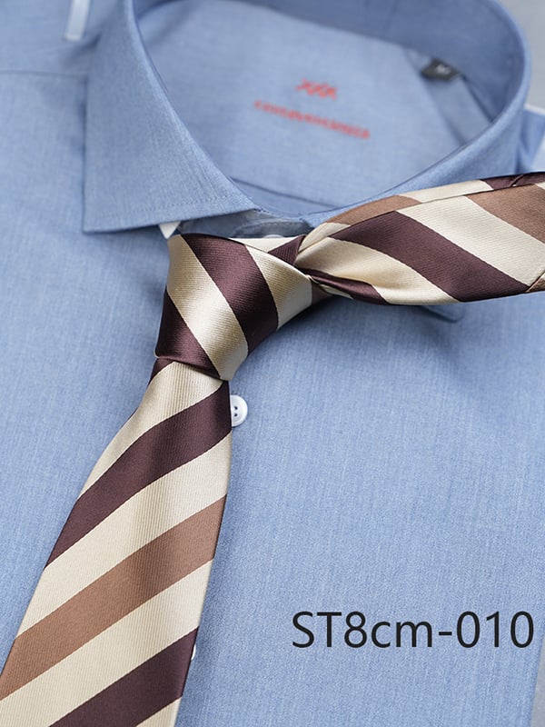 Camisa retro Gentleman Wedding Busines Tie para hombre