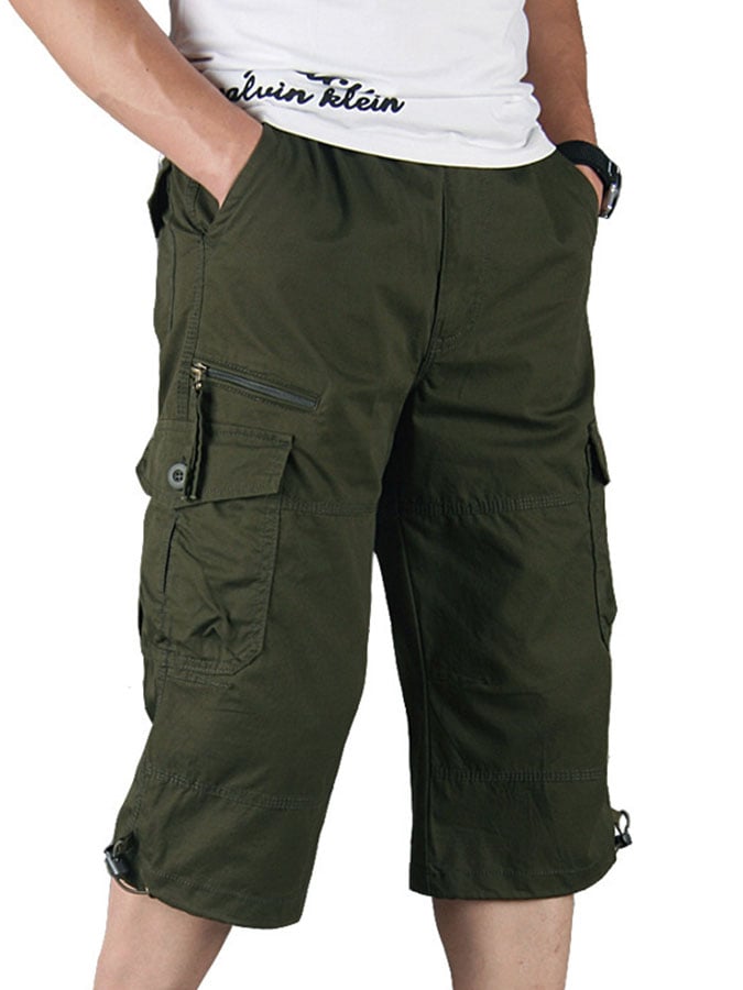 Pantalón casual para trabajowear Cropped para hombre