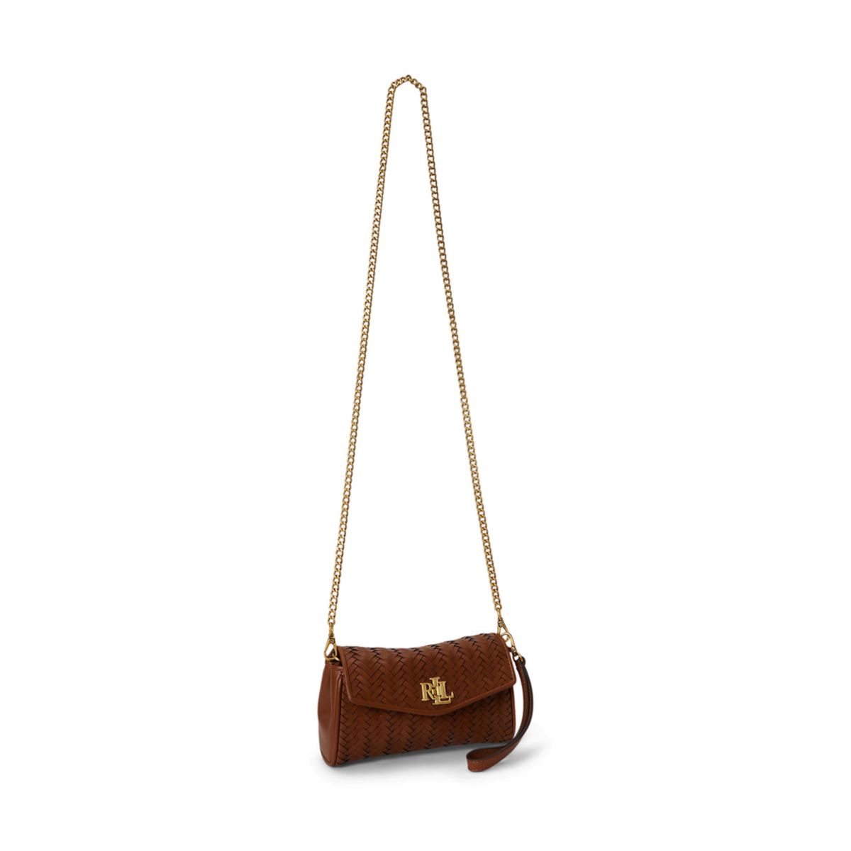 Woven Leather Tanner Crossbody Wallet - 6