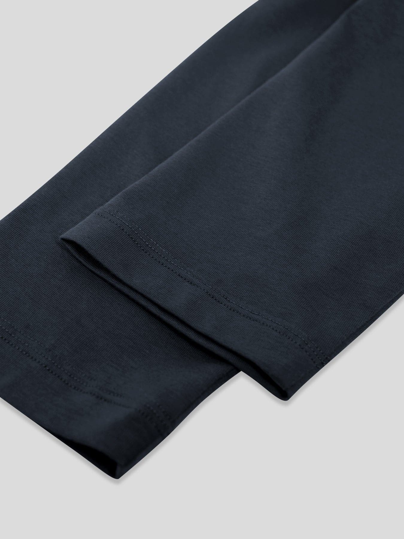 StaySmooth de manga larga Curve Hem Tee: de corte entallado