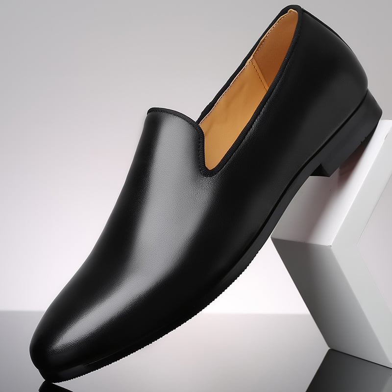 Mocasines Men PU de color sólido de moda ejecutivo casual Party para uso diario