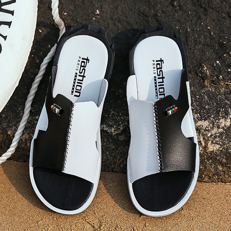 para hombre Summer de moda Outerwear Trend Personality Non-Slip Slippers