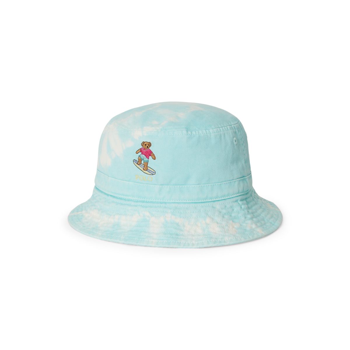 Boys 8-20 Tie-Dye Polo Bear Twill Bucket Hat - 1