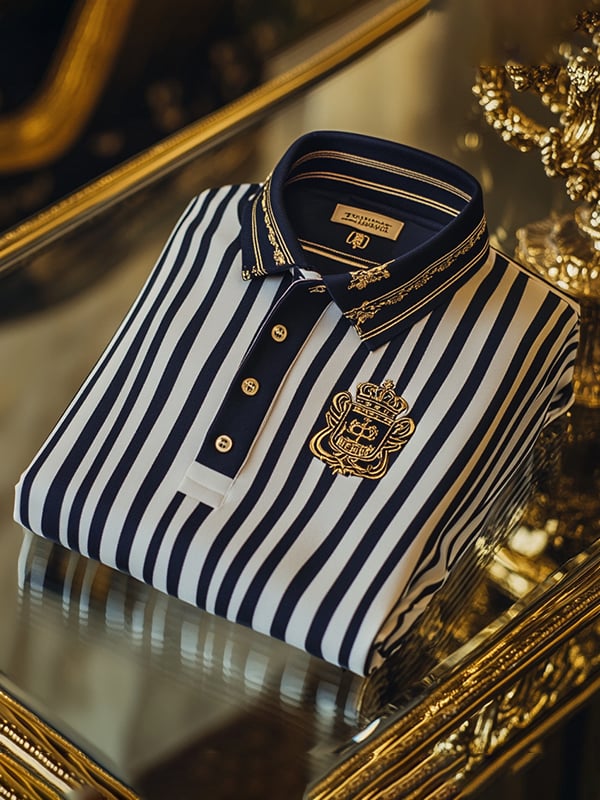 Camisa polo ejecutivo casual Button de manga corta para hombre