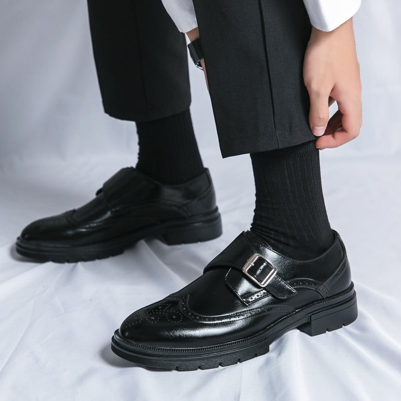 Zapatos ejecutivo casual cuero para hombre