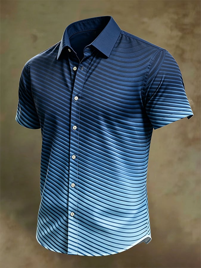Camisa de manga corta ejecutivo para hombre
