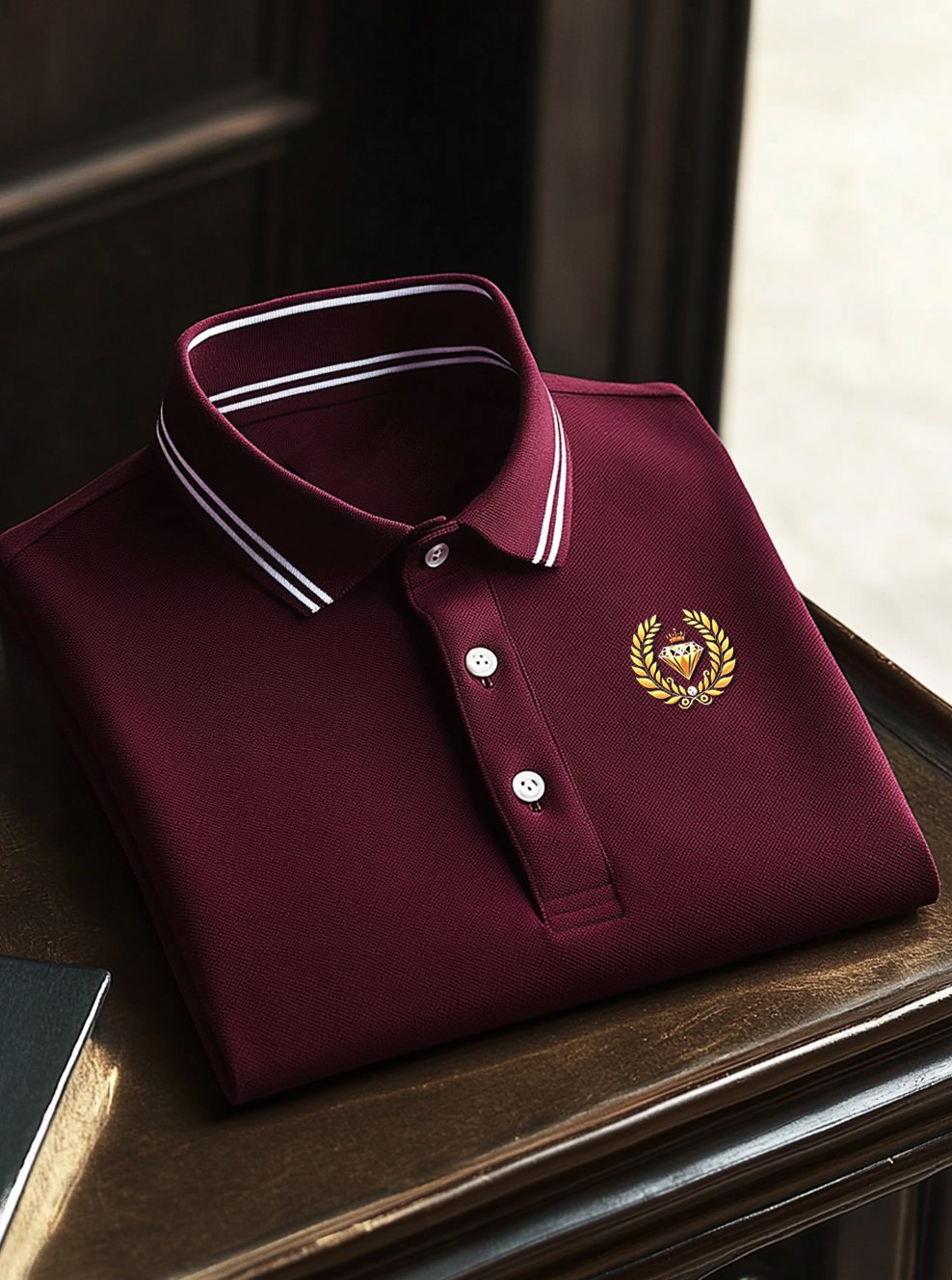 Camisa polo ejecutivo casual Button de manga corta para hombre