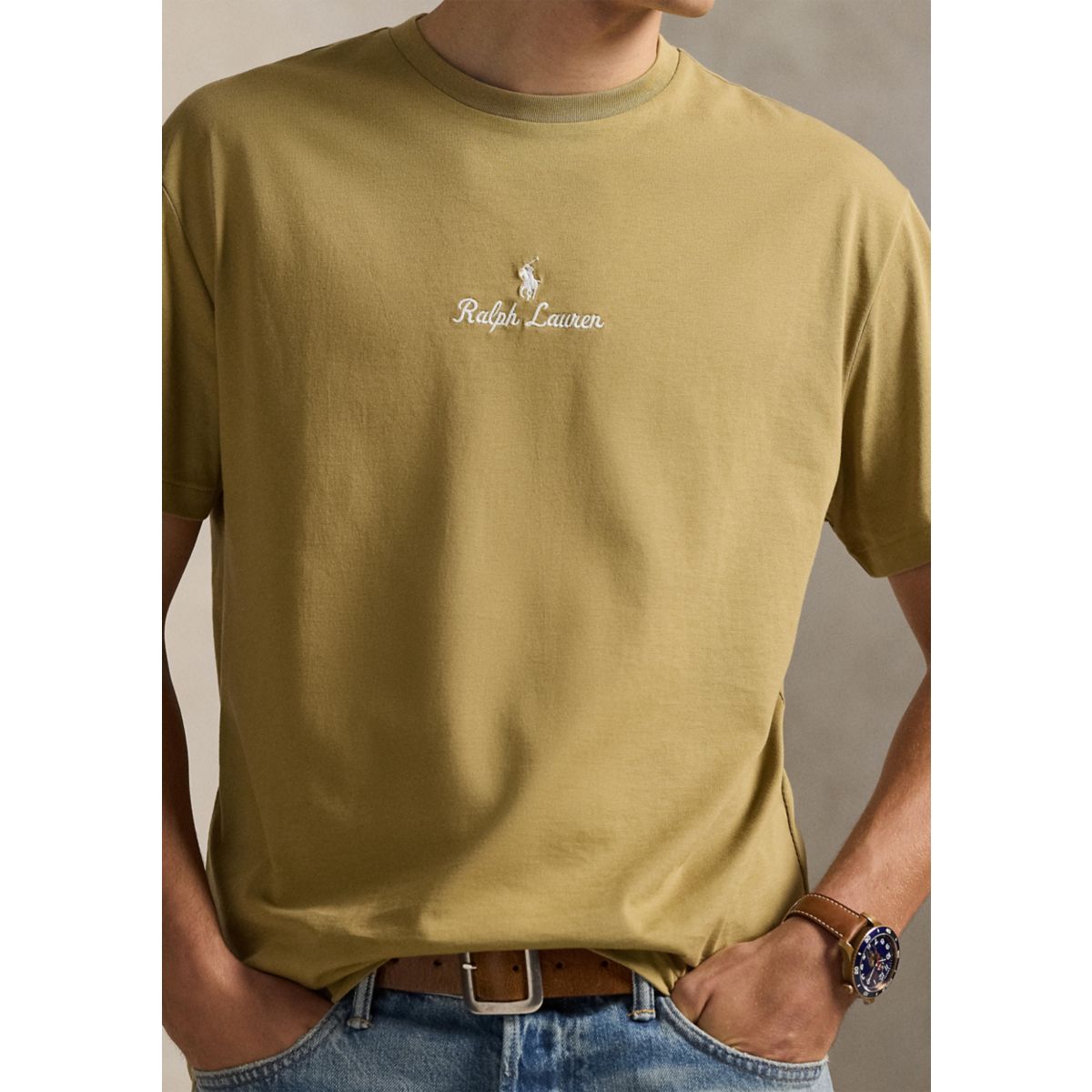 Classic Fit Logo Jersey T-Shirt - 3