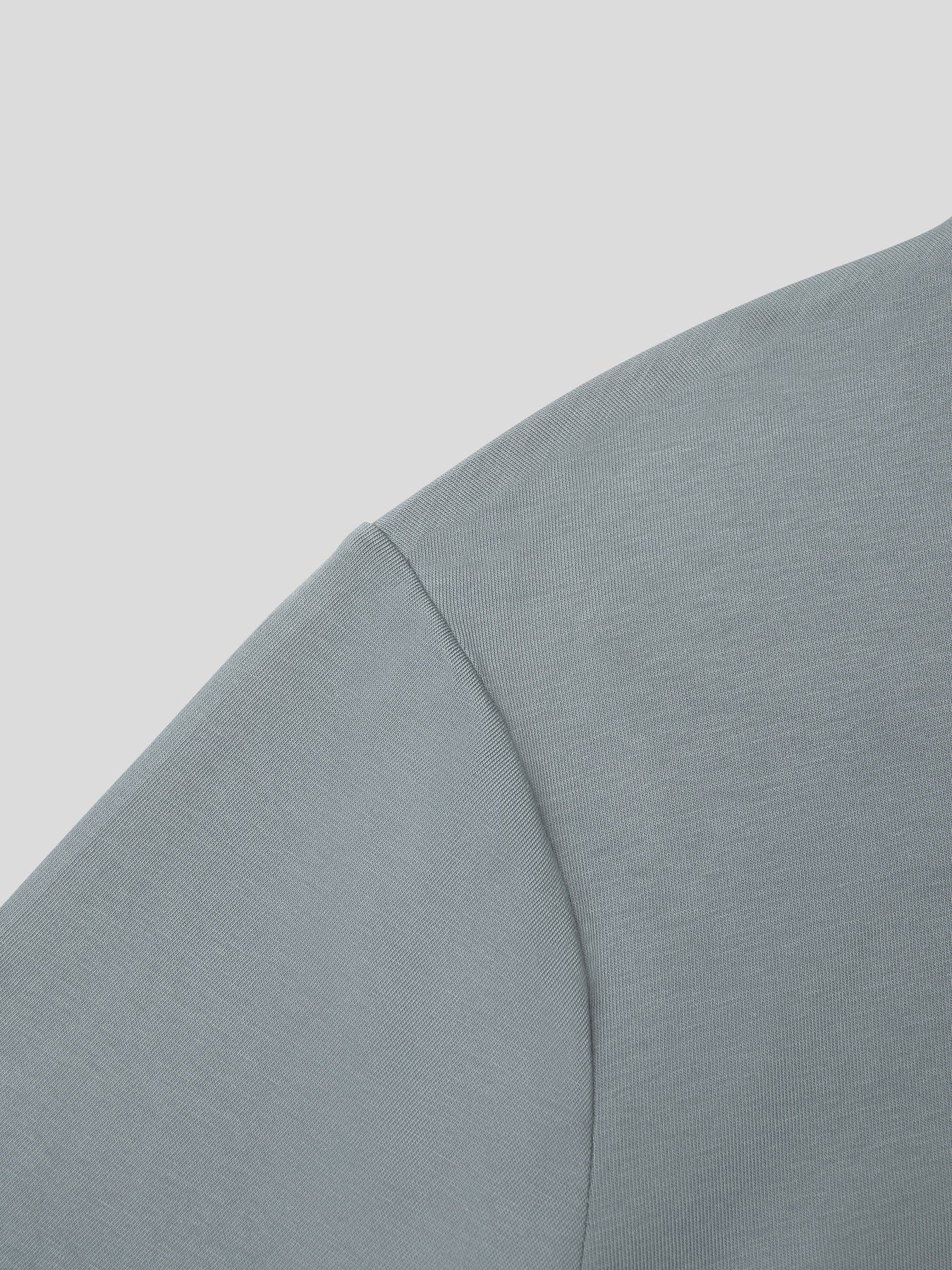 StaySmooth de manga larga Curve Hem Tee: de corte entallado