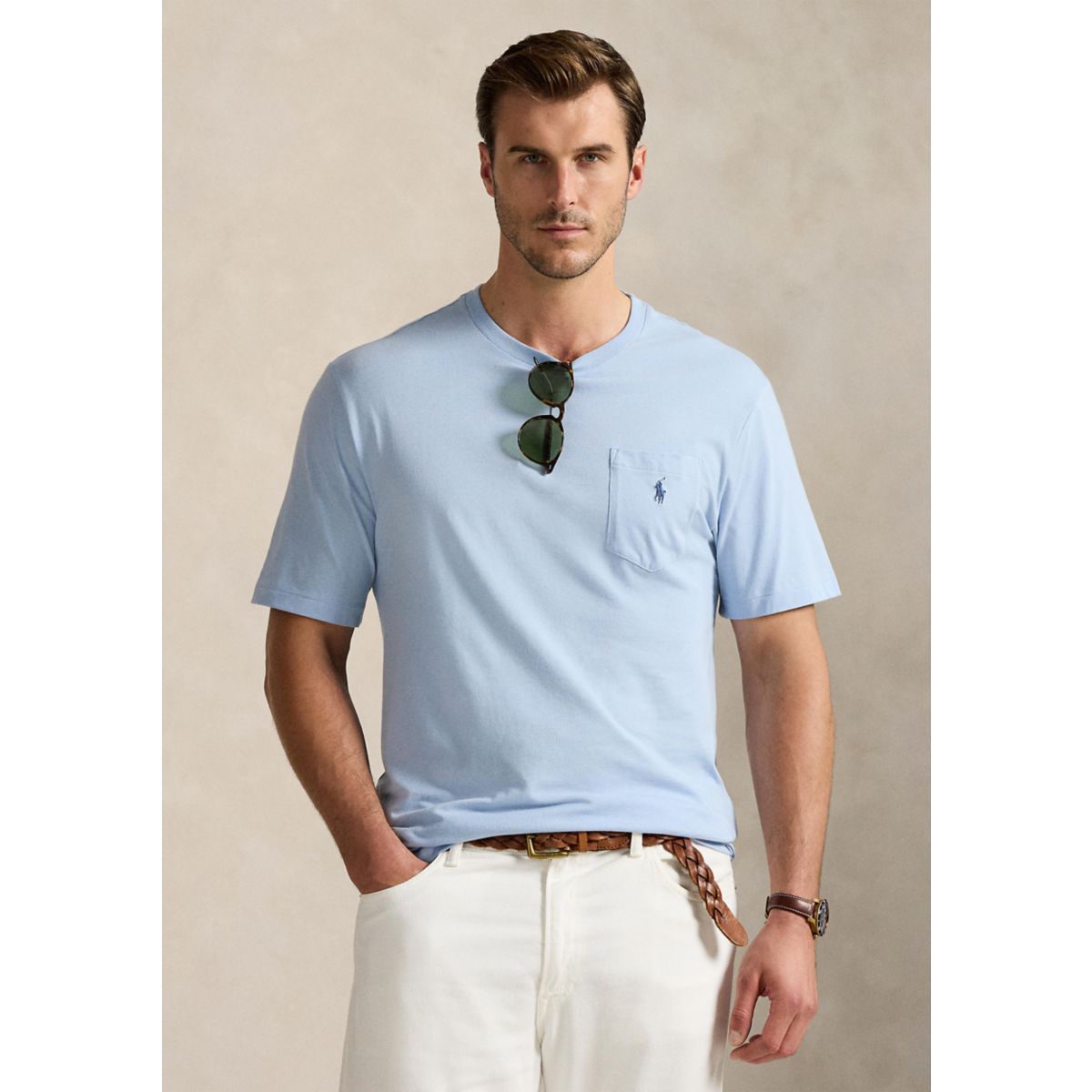 Big & Tall Jersey Pocket T-Shirt - 6
