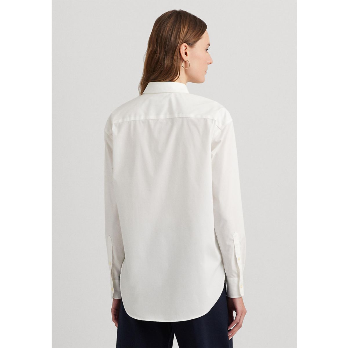 Relaxed Fit Stretch Cotton Shirt - 2