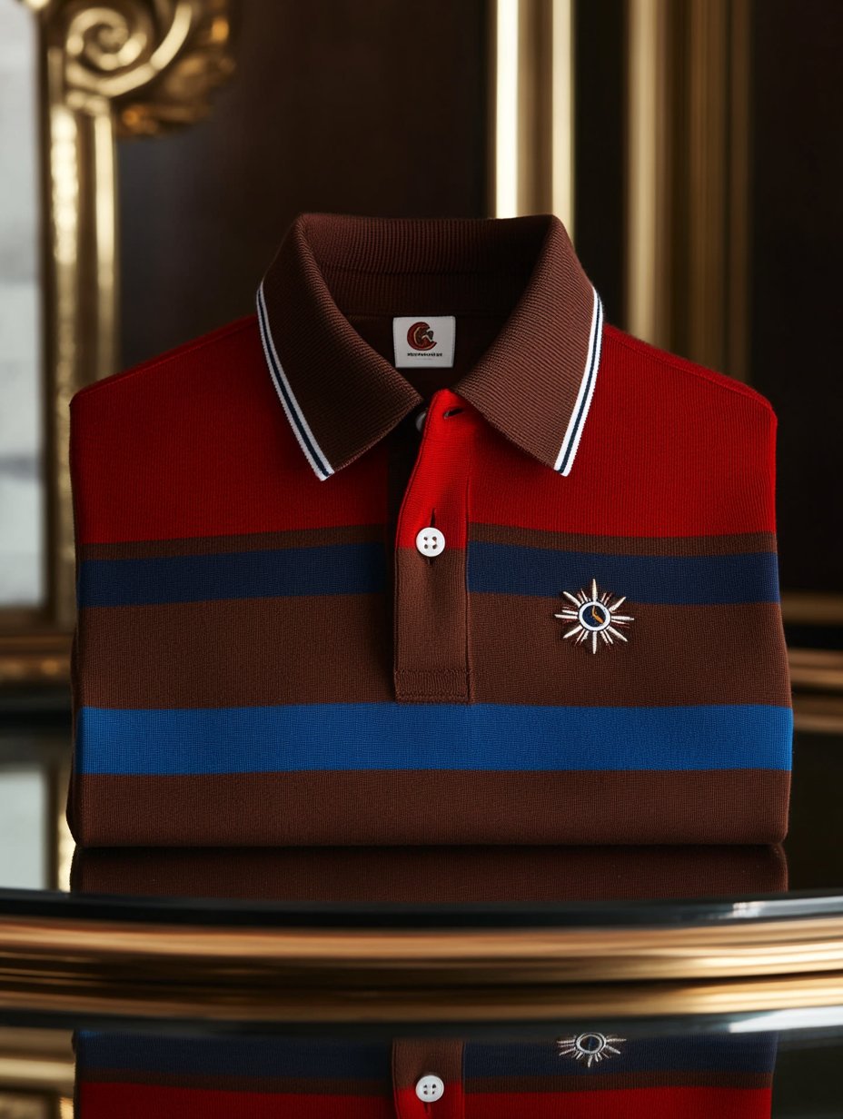Camisa polo ejecutivo Button de manga corta para hombre