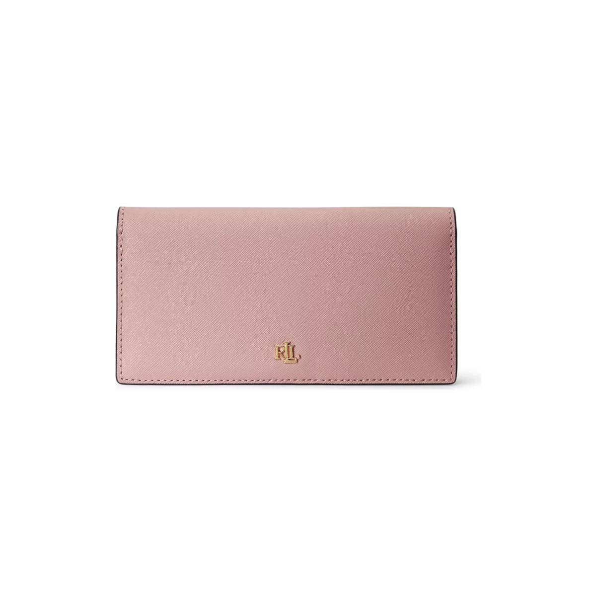 Crosshatch Leather Slim Wallet - 1