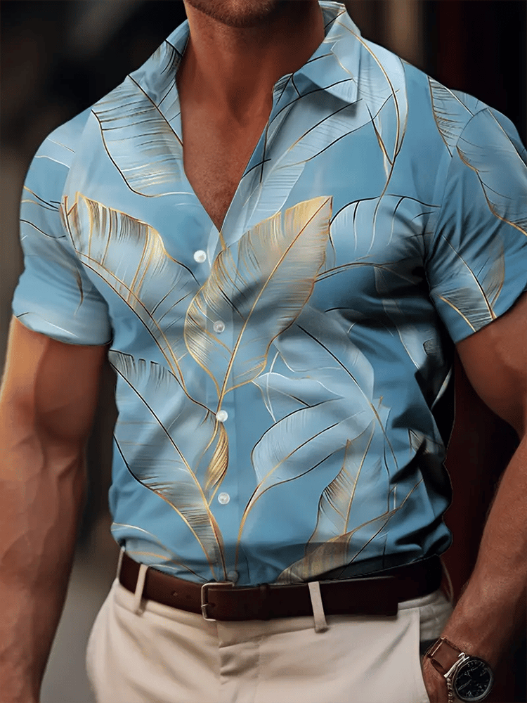 para hombre ejecutivo de manga cortad camisa