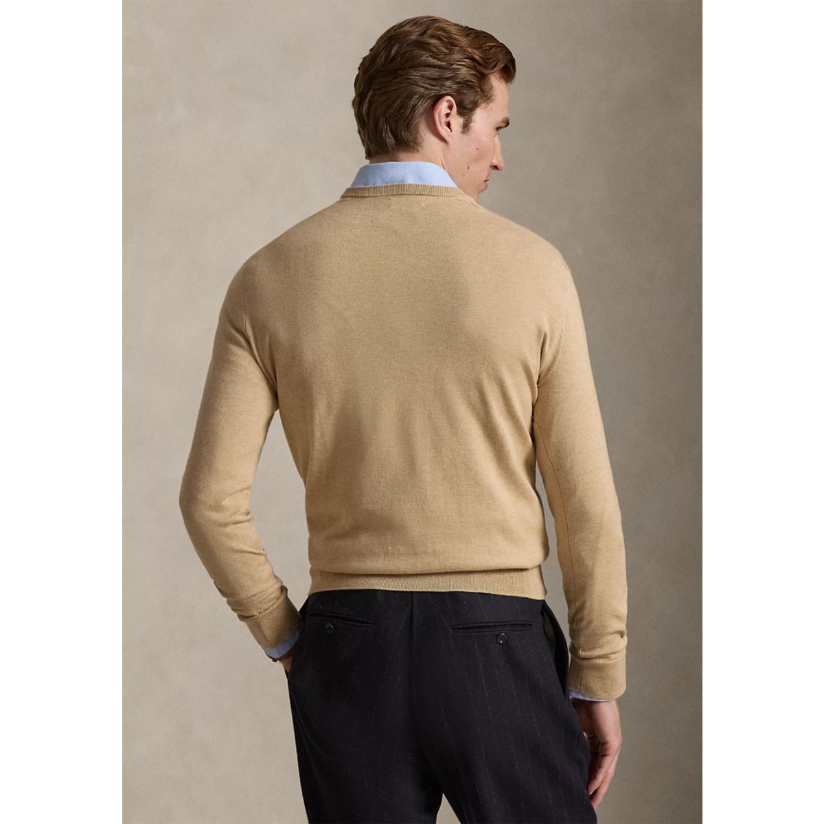 Men's Cotton Crewneck Sweater - 6