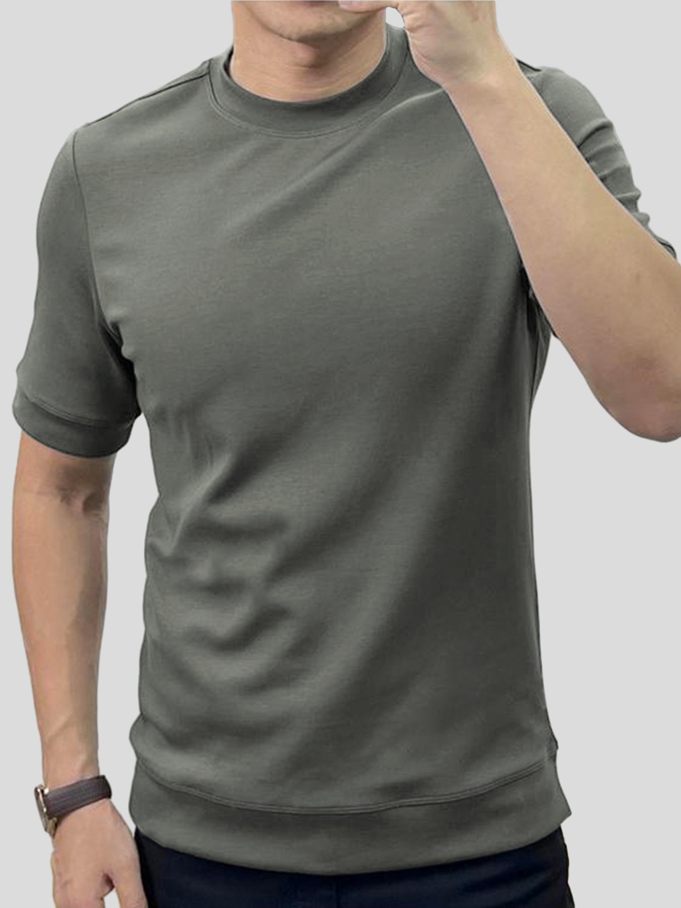 Modal Blend de manga corta Multicolor Tee 3-Pack