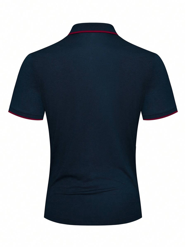 Camisa casual ejecutivo de moda polos para hombre