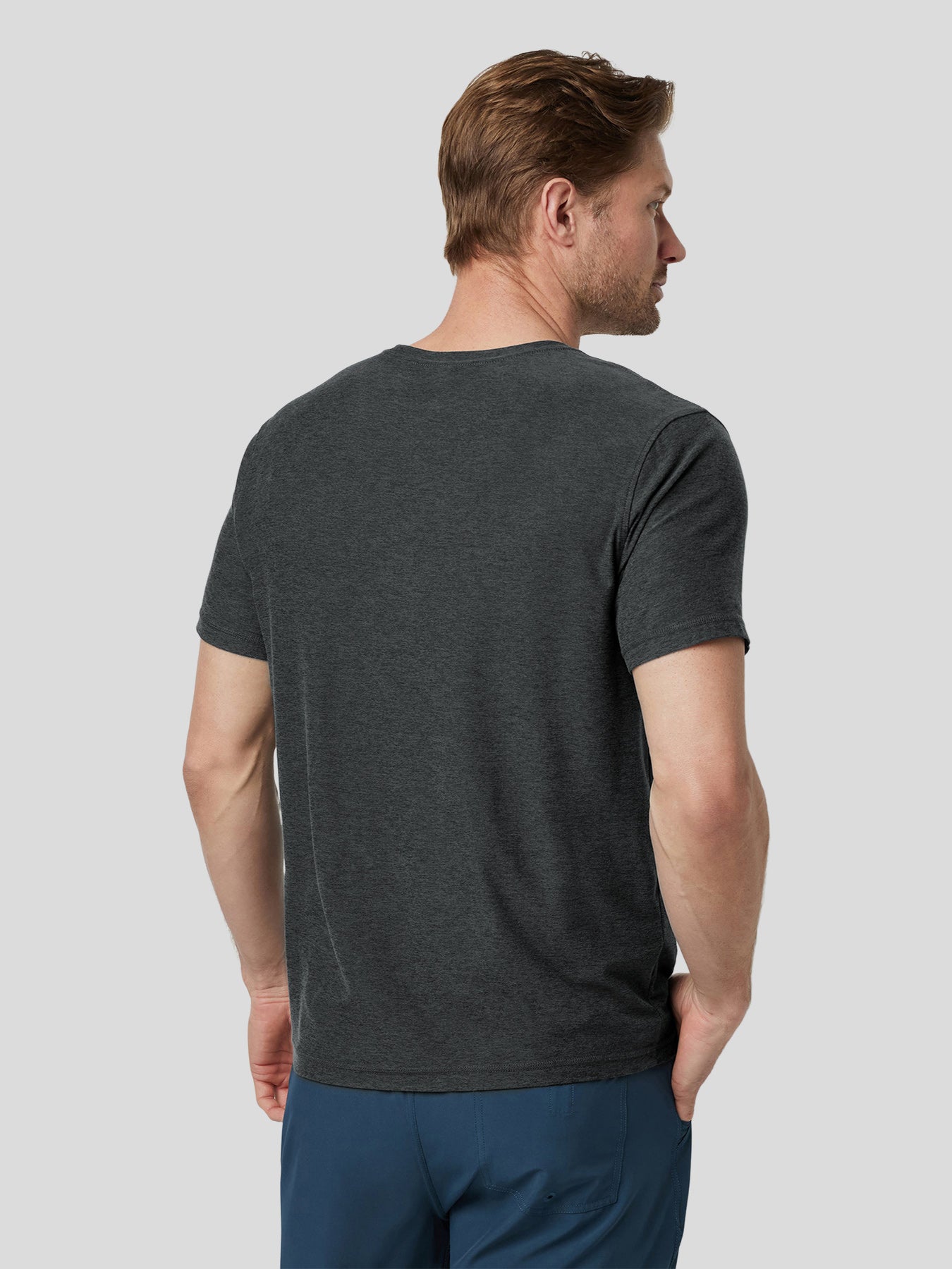 Velou cuello redondo Tee