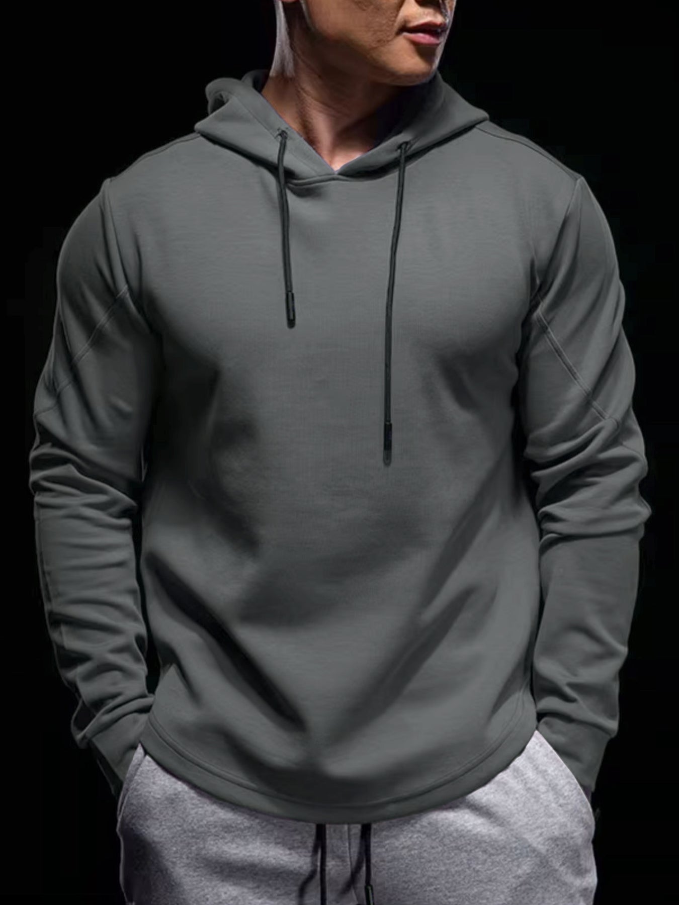 Sudadera CozySpacer Curve Hem con gorrasucha