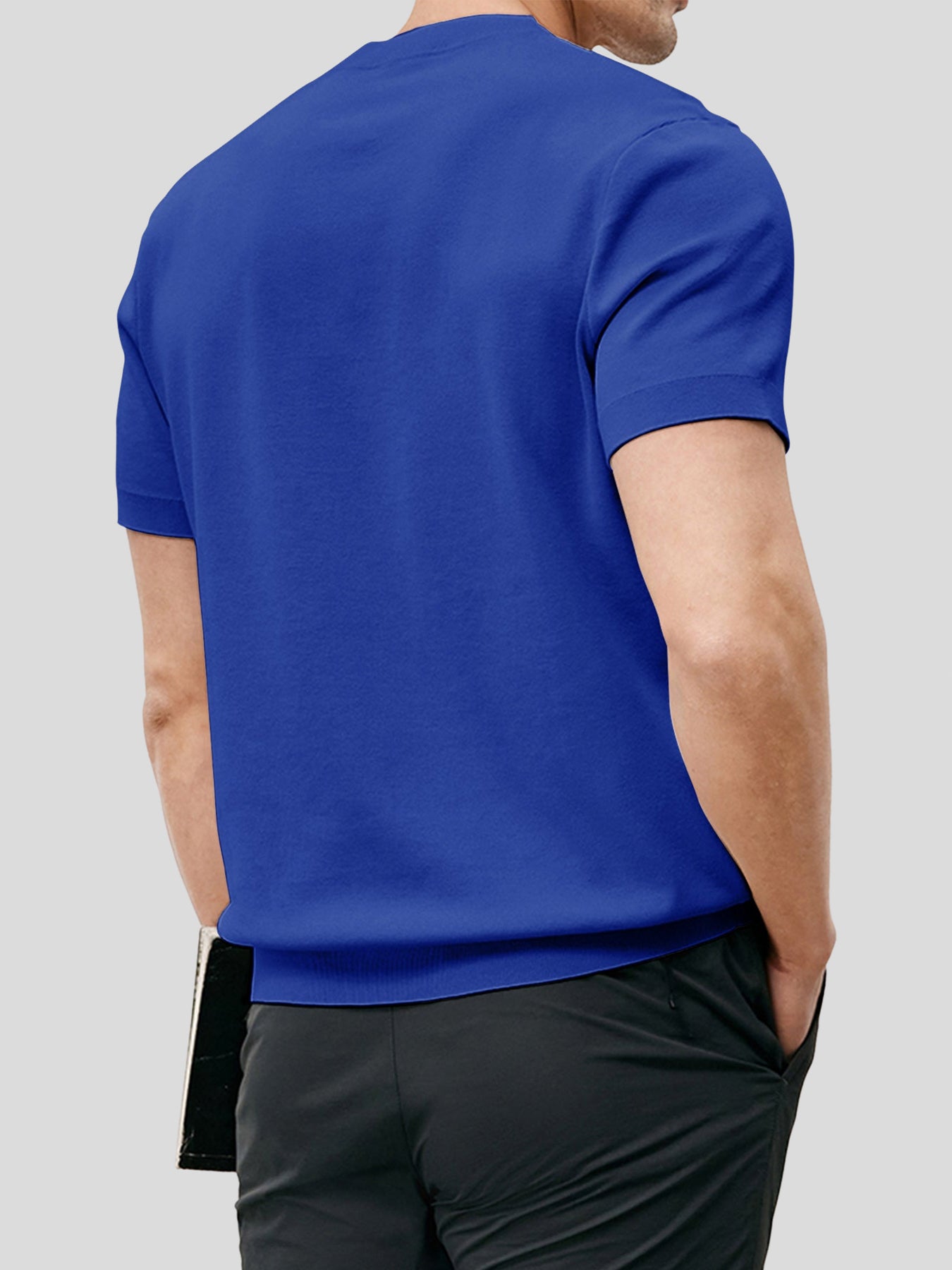 Camiseta Gentletejido de manga corta tejidoted