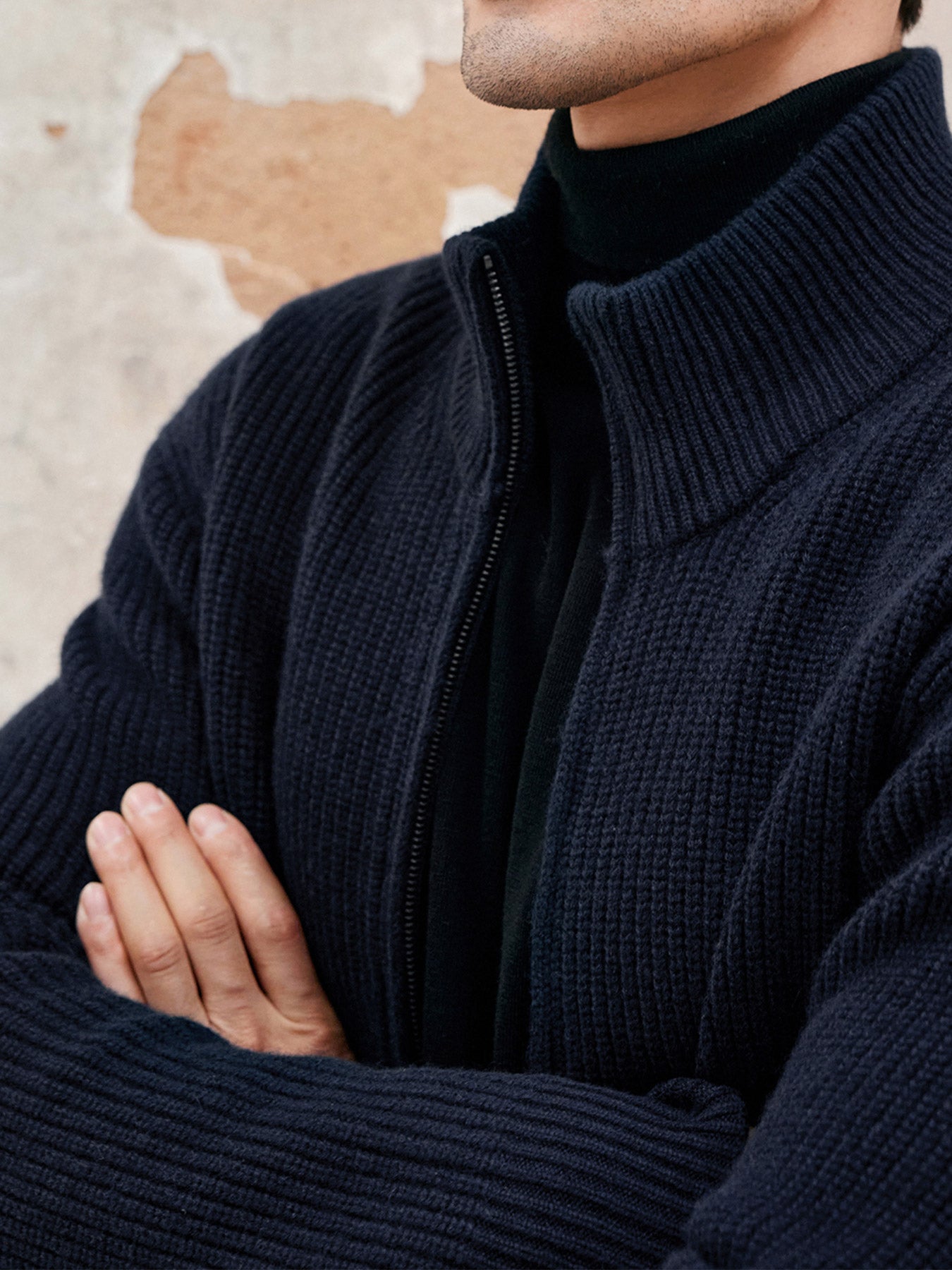 Chaqueta Gentletejido Full Zip Sweater