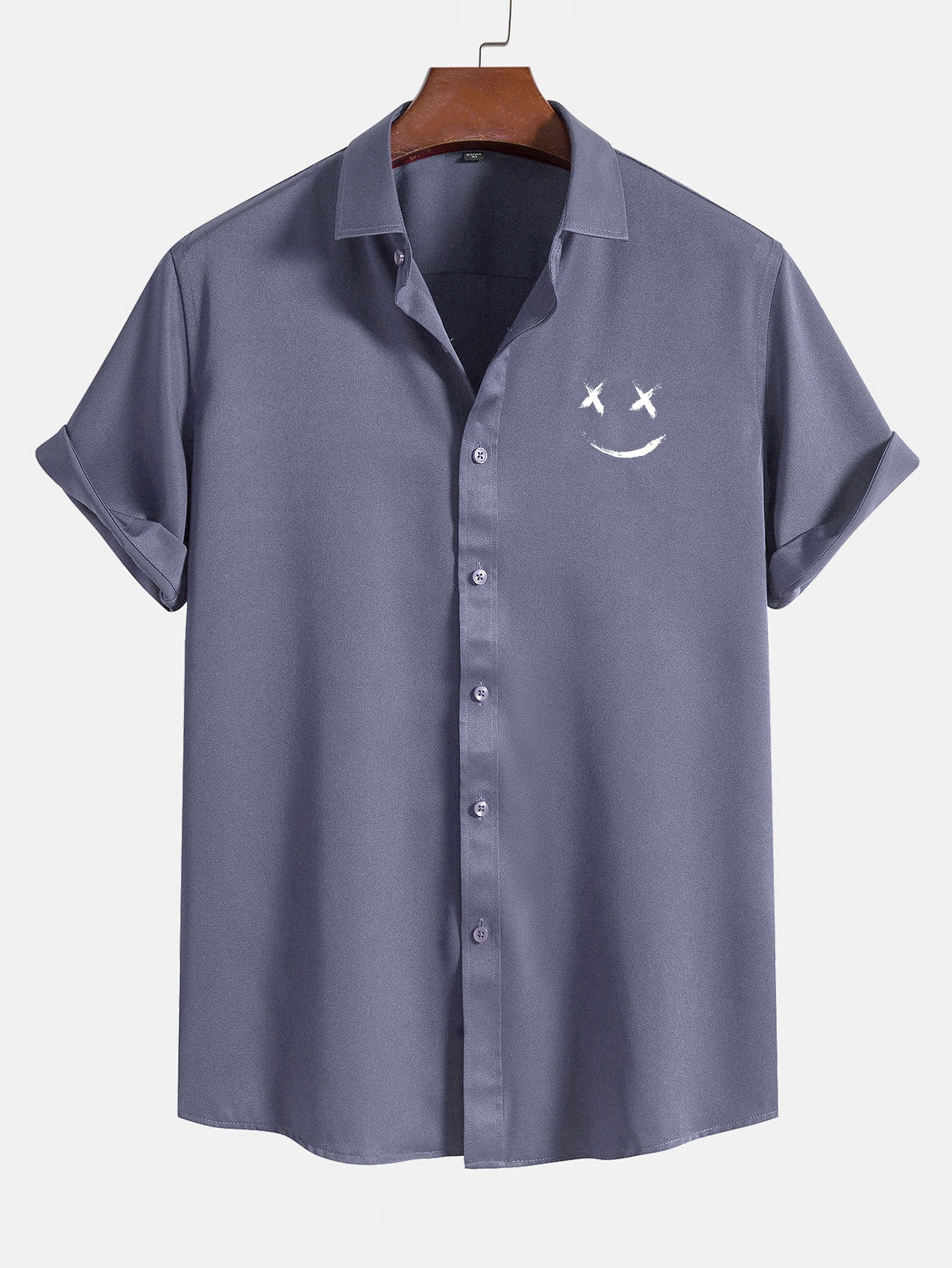 Smile Face Graphic camisas