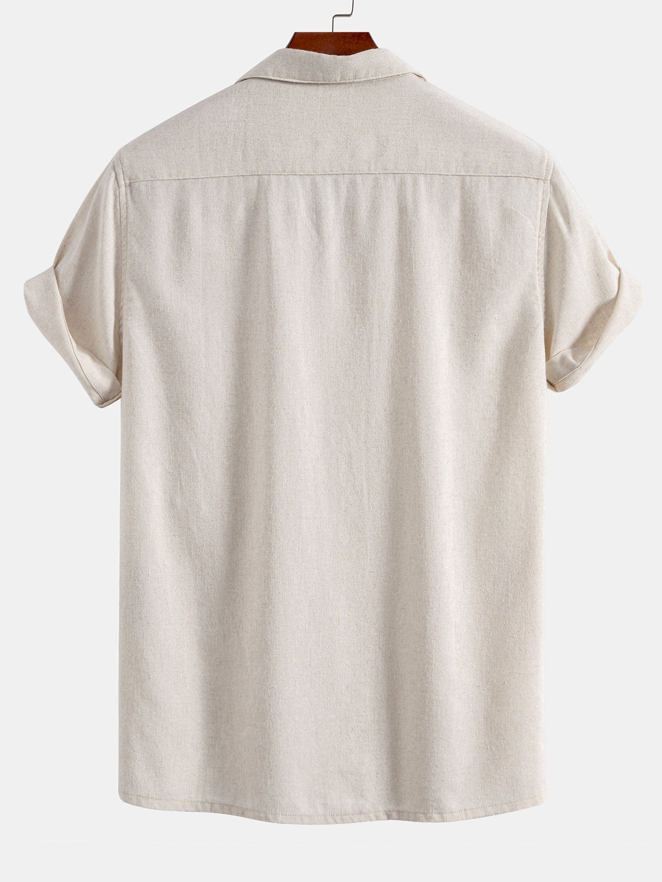 Camisa de lino Cuban With Pockets