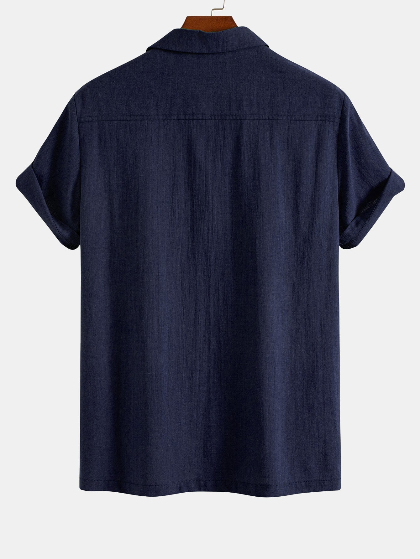 Camisa Mid Century Starbursts estampado de lino Look Patchpara trabajo Bowling