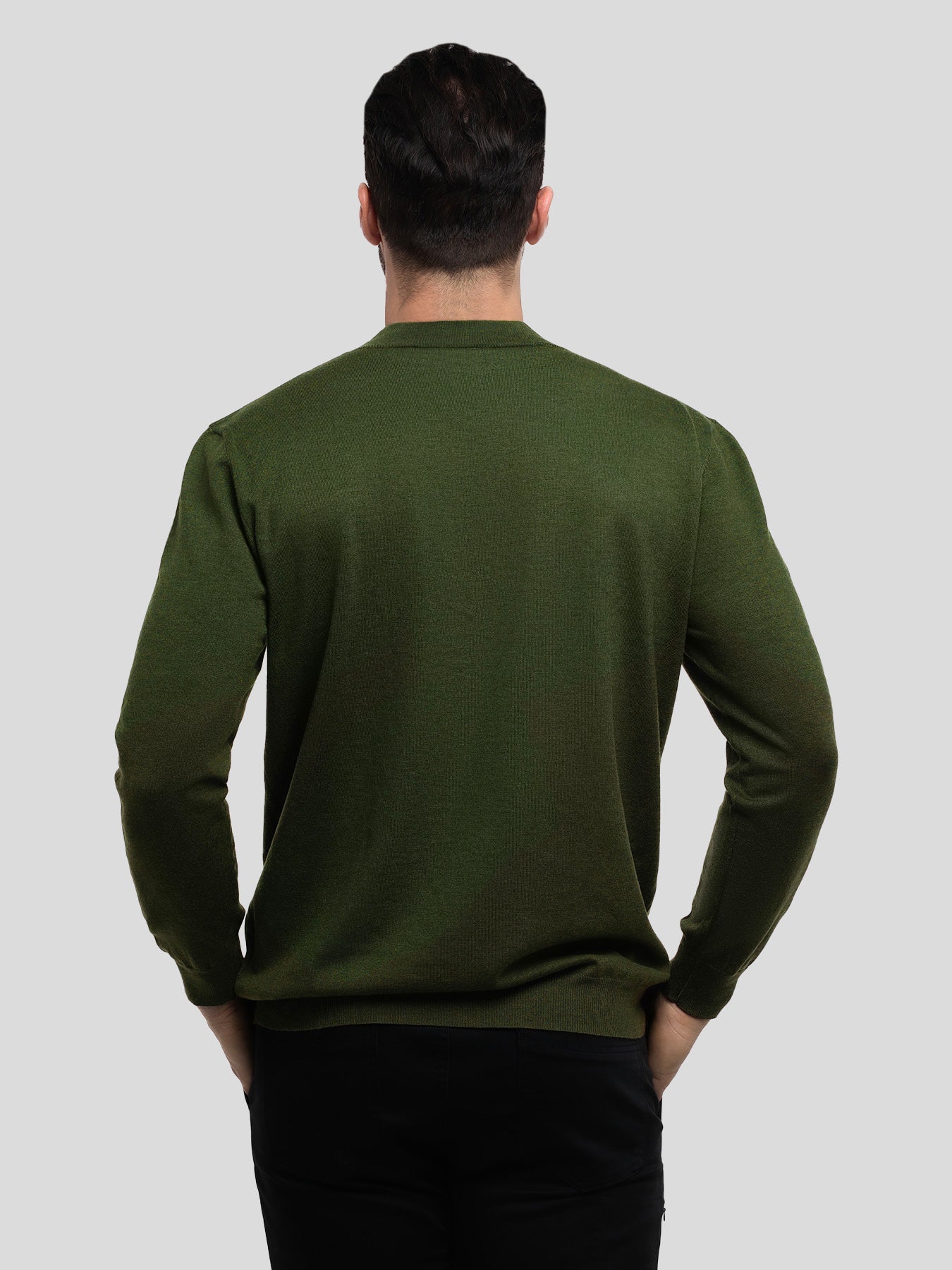 Gentletejido cuello redondo Sweater