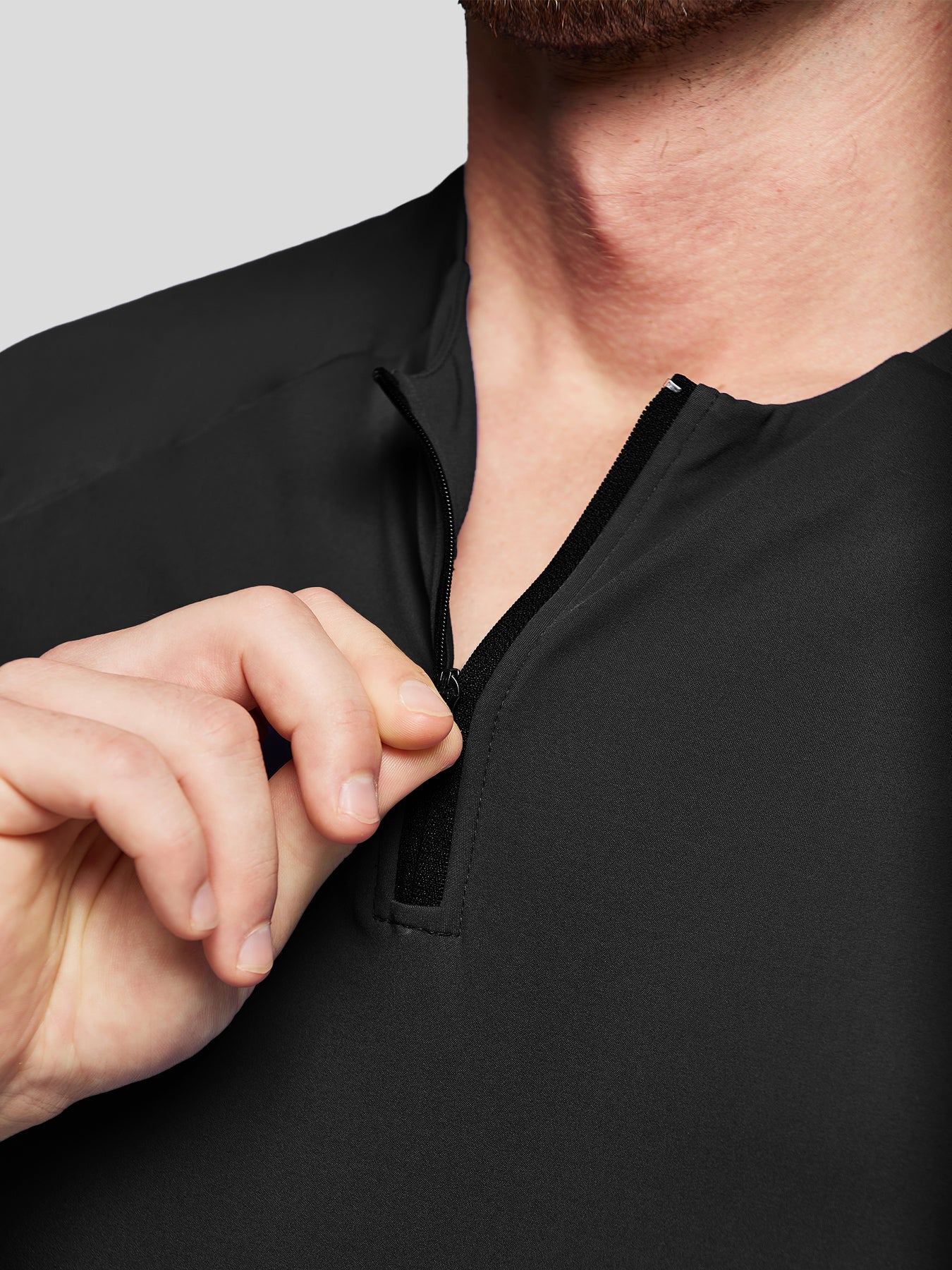PerformancePro Active Quarter Zip de manga corta Tee