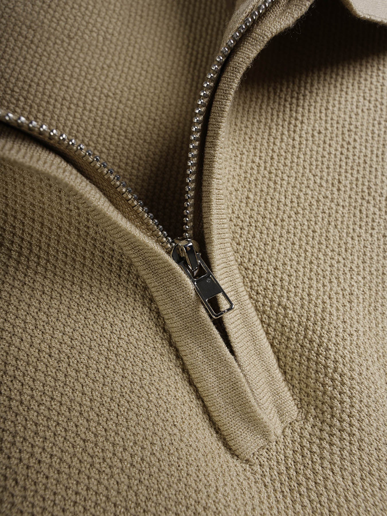 Flextejido Active tejidoted Zip Polo