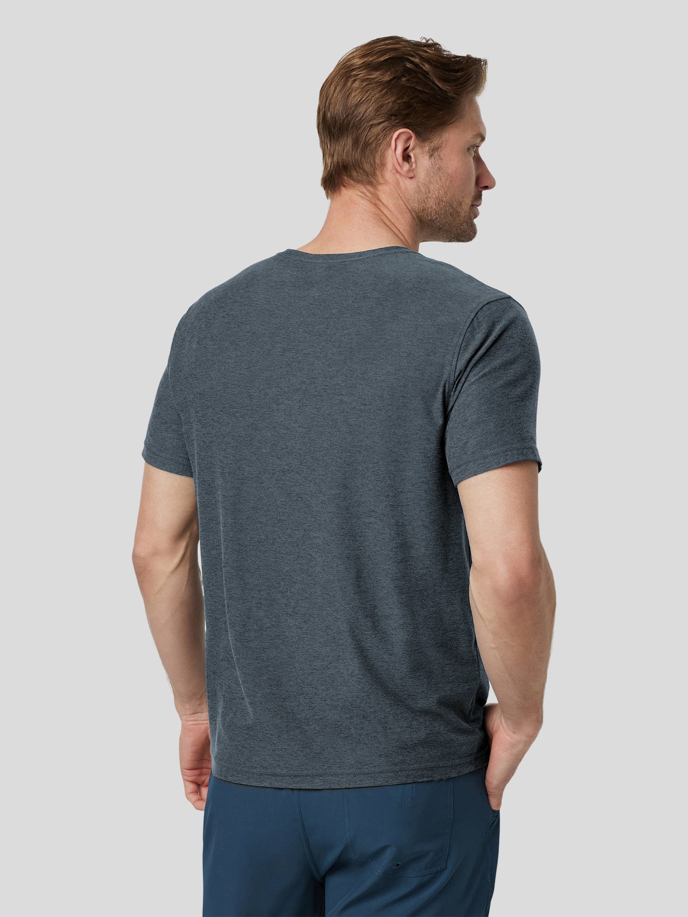 Velou cuello redondo Tee