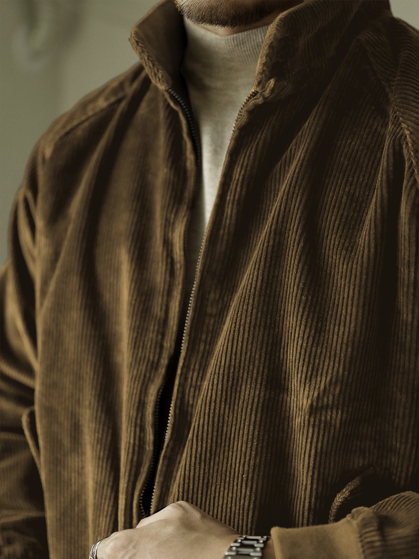 Chaqueta pana Harrington