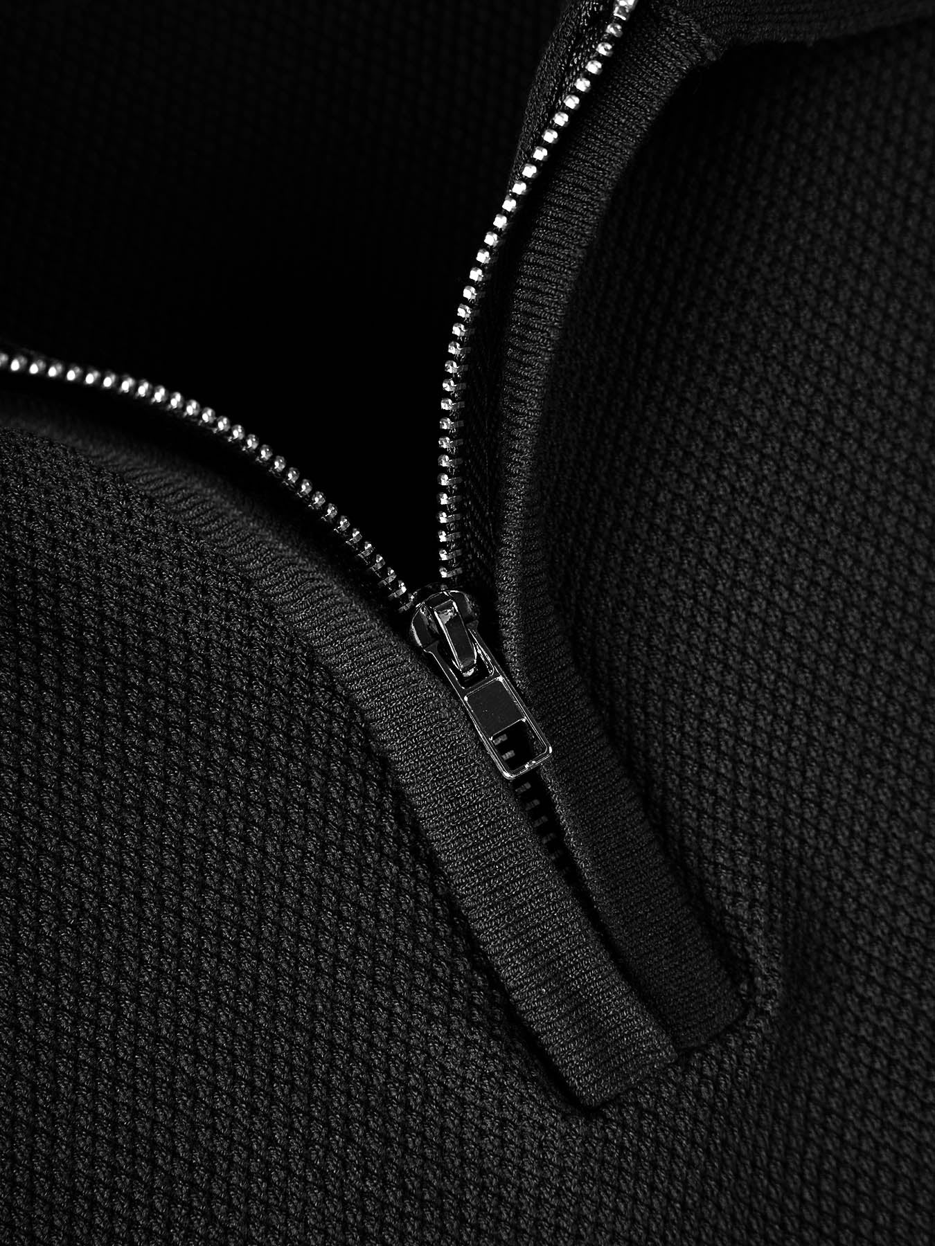 Flextejido Active tejidoted Zip Polo