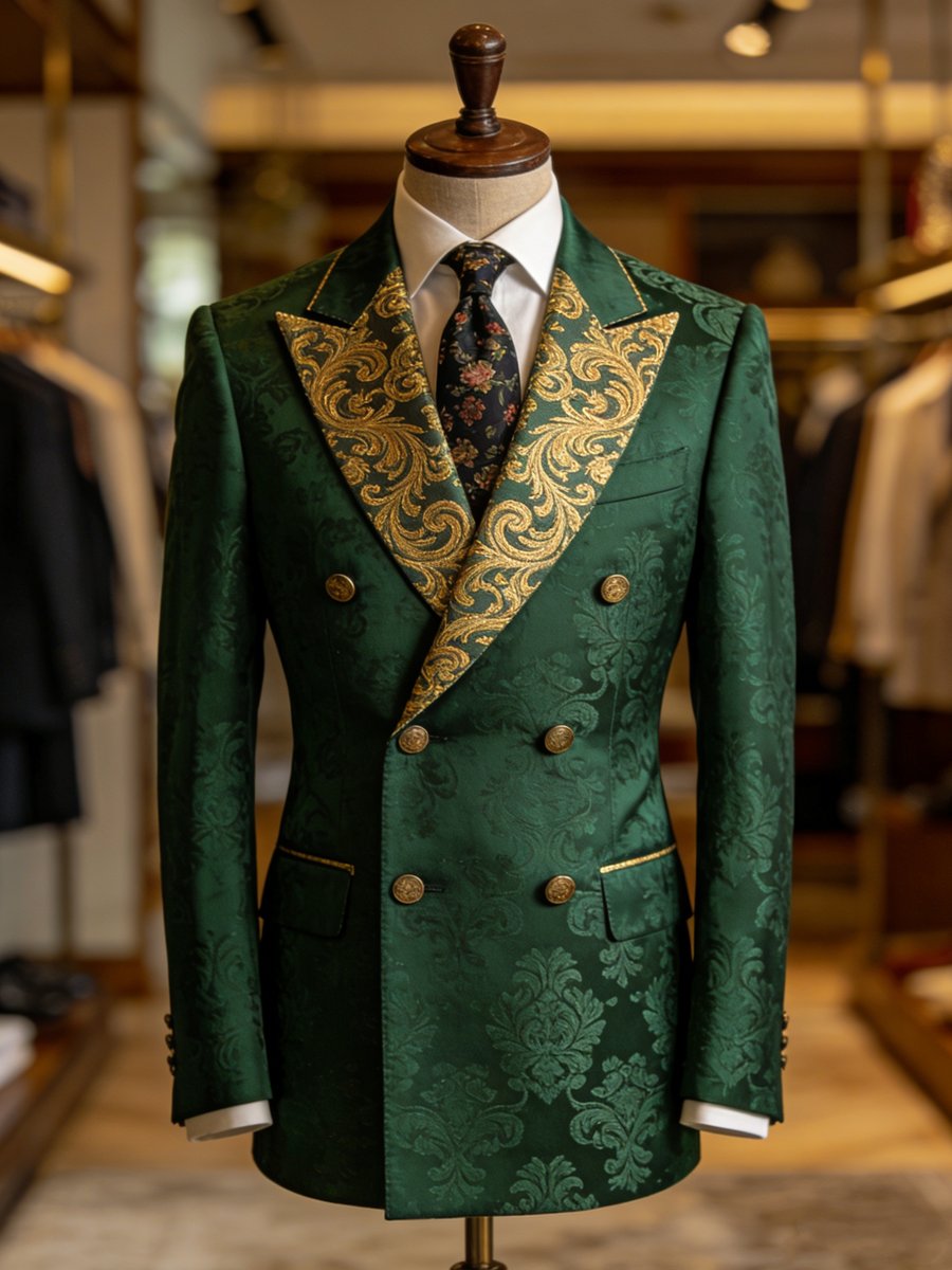 Chaqueta de lujo ejecutivo suit para hombre