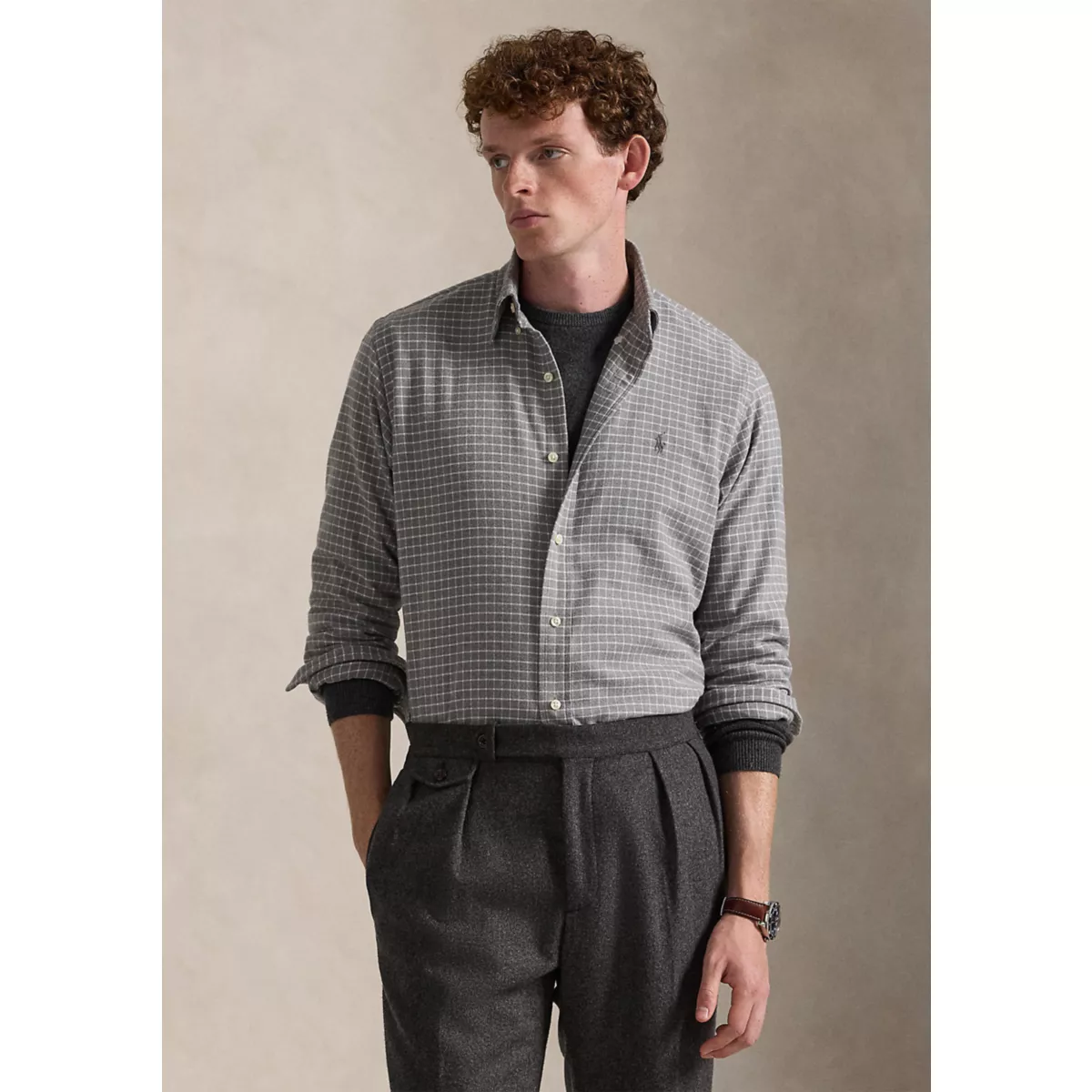 Classic Fit Performance Twill Shirt - 8