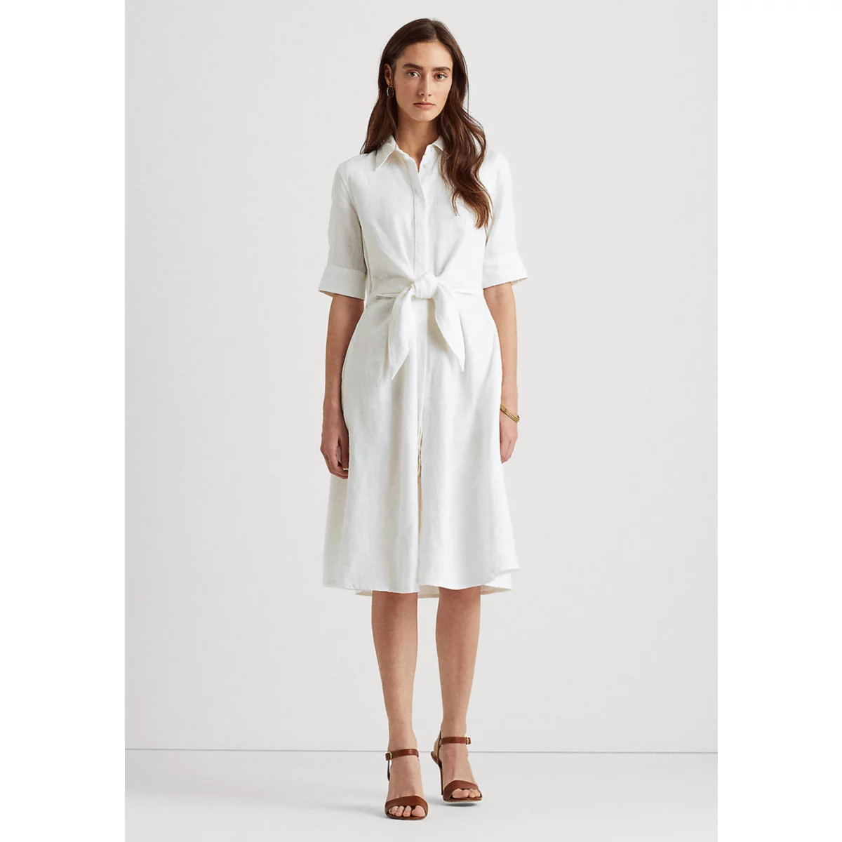 Linen Shirtdress - 1