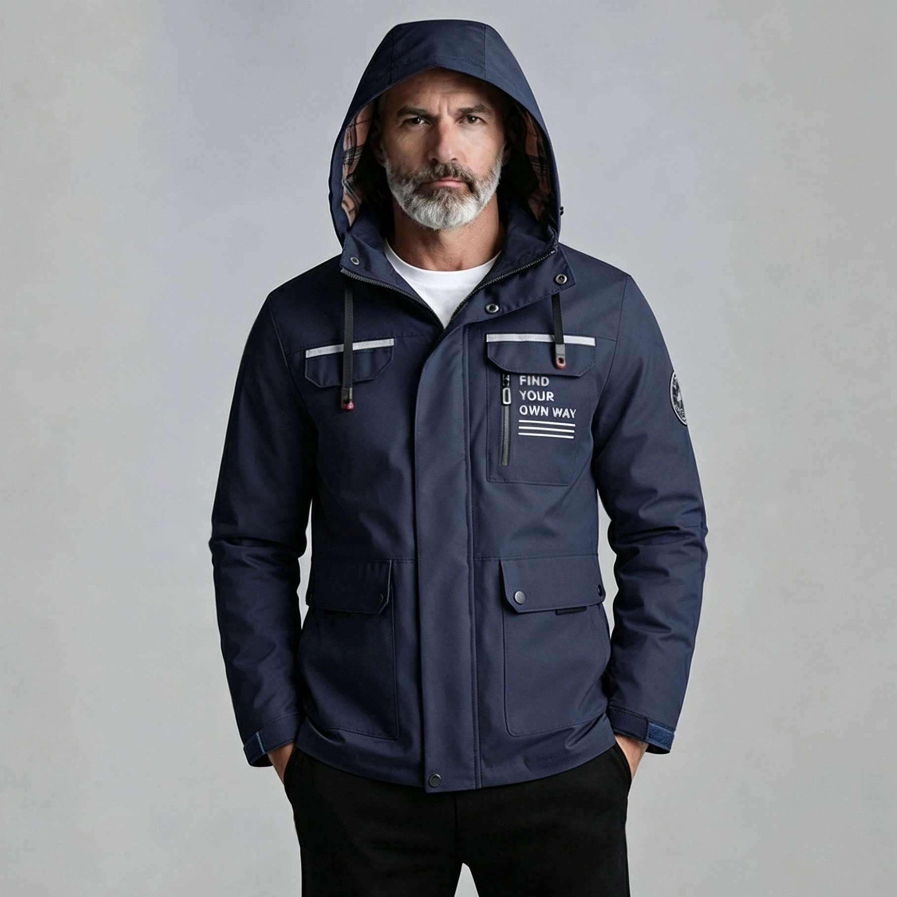 Casual Parka chaquetas para hombre