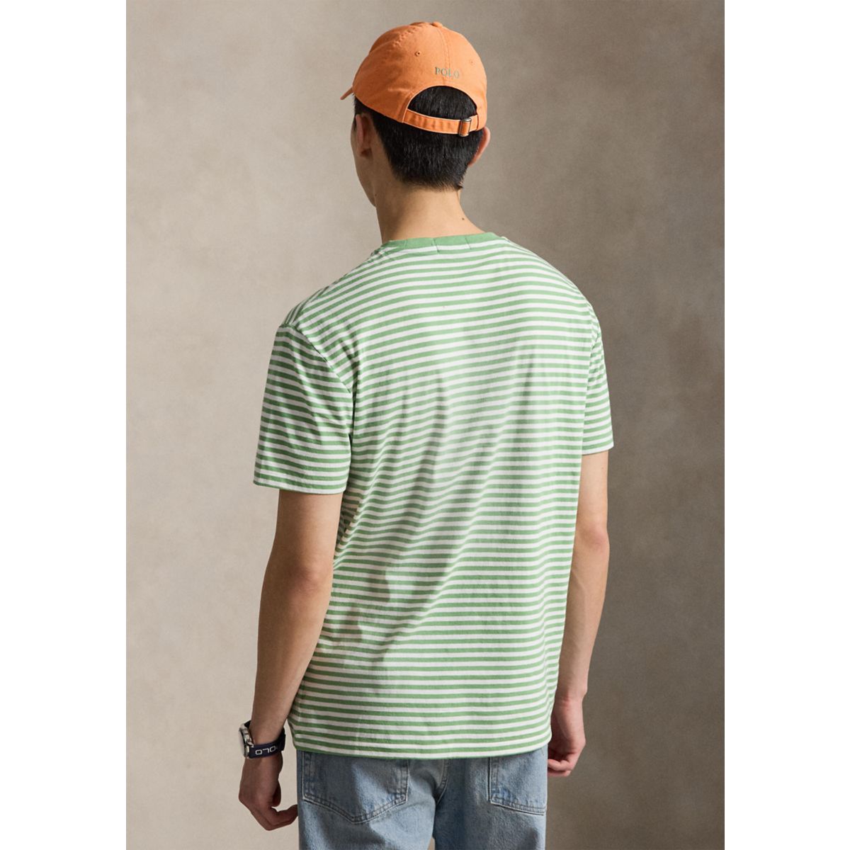Classic Fit Striped Jersey T-Shirt - 2
