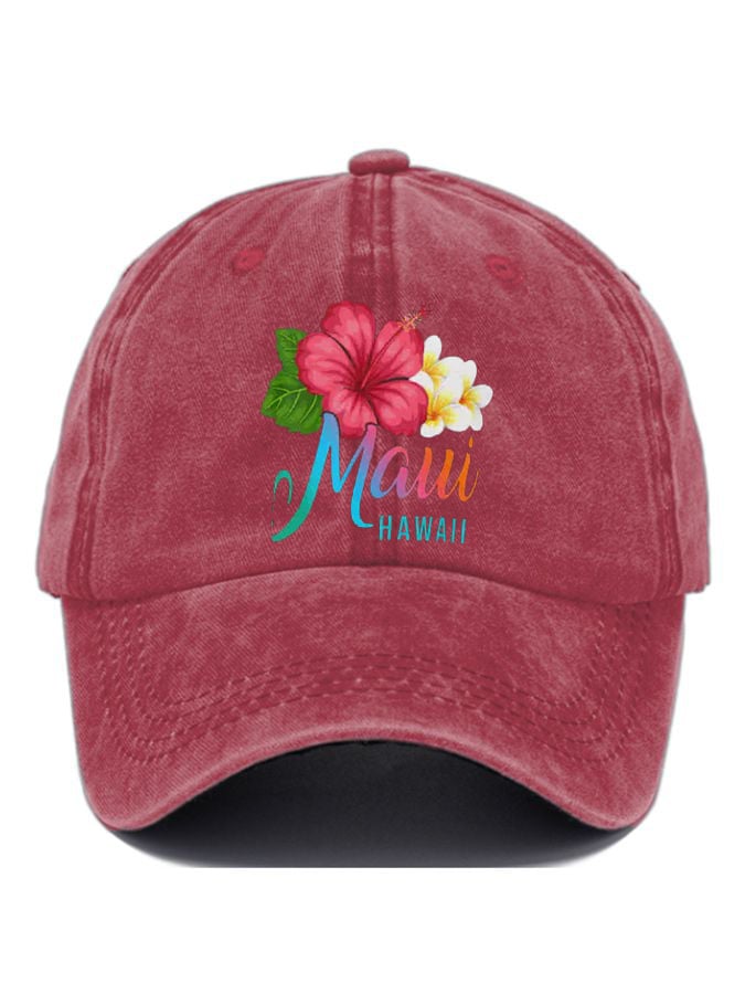 Gorras Maui Strong estampado Baseball
