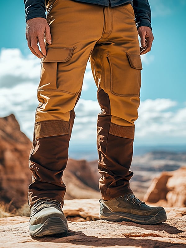Vintage Multi-bolsillo para exterior Overalls para hombre